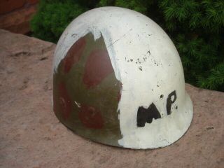Us Ww2 M1 Steel Pot Helmet Liner Westinghouse