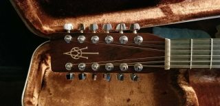 Vintage Alvarez Yairi 12 String Acoustic Guitar With Case Yiari Dy76
