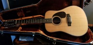 Vintage Alvarez Yairi 12 String Acoustic Guitar with case Yiari DY76 2