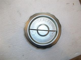 1970 Corvette Gas Cap - Replated - Very Rare One Year Only Low Production