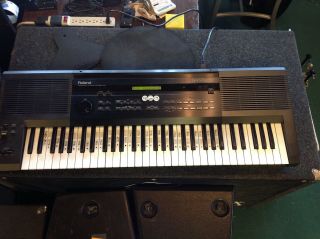 Vintage Roland Hs - 80 Polyphonic Synthesizer Analog Synthplus80 Alpha Juno 2 Rare