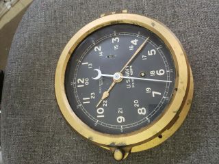 Chelsea Clock Company Boston Us Navy Ser.  No 42287e