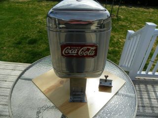 Rare COCA COLA Multiplex Soda Counter Top Outboard Dispenser 1940s 4