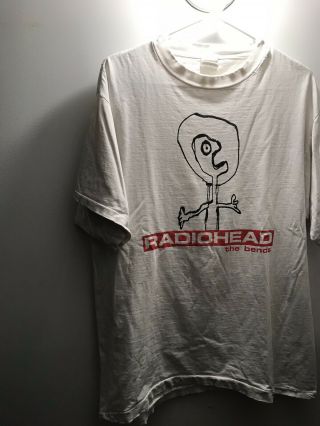 Rare Vintage Radiohead “the Bends” Promo T Shirt No Reprint Thom York
