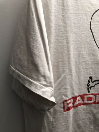 Rare Vintage Radiohead “The Bends” Promo T Shirt NO REPRINT Thom York 3