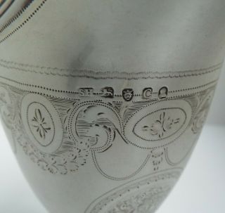 FINE LARGE ENGLISH ANTIQUE 18TH CENTURY GEORGIAN 1798 STERLING SILVER CREAM JUG 6