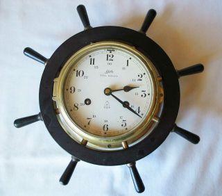 Vintage Schatz Royal Mariner 8 - Day Ships Clock,  Ship 