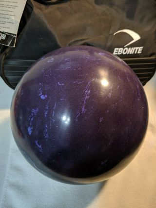 VTG Faball Sledge Hammer Syntactive Purple Bowling Ball NOS Undrilled 15.  75 lbs 6