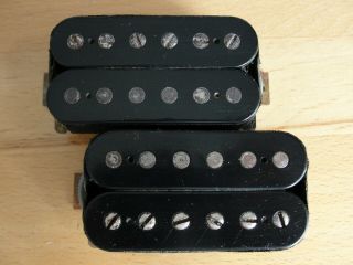 Paul Reed Smith Hfs And Vintage Bass Pickups Prs Set Pair Exc