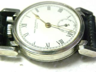 patek philippe rare st/steel driver rare vintage unisex watch 1930 ' s 2