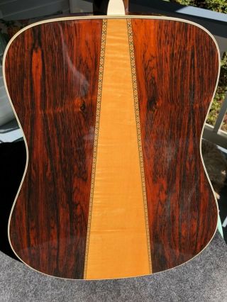 Vintage 1978 Alvarez 5053 Exotic Brazilian Jacaranda Rosewood Guitar
