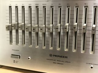 Vintage Pioneer SG - 9800 EQ 12 Band Graphic Equalizer & Box - 3