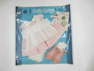 Vintage Mattel Chatty Cathy No.  693 Peppermint Stick Outfit