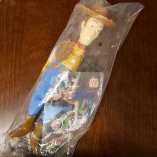 1995 Vintage Burger King Kids Meal - Toy Story Woody  In Bag Rare