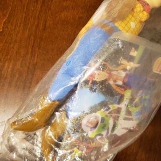 1995 Vintage Burger King Kids Meal - Toy Story WOODY  in Bag RARE 3