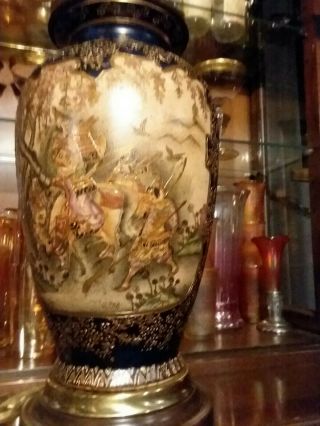 Vintage Frederick Cooper Lamp Asian Oriental Porcelain 2