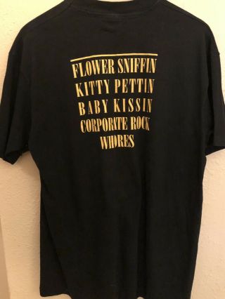 1993 Vintage Nirvana Smiley Shirt Geffen Records Promo Shirt Authentic 2