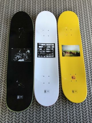 Girl Skateboards / Spike Jonze Skateboard Decks - 8.  25 "
