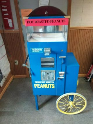Vintage Hot Roasted Peanut Machine