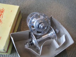 NOS NIB Campagnolo Record Pista Hub Set 28h 70’s/80’s Vintage Pista 3