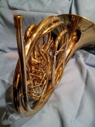 Boosey and Hawkes Vintage Double French Horn,  with hard case 4