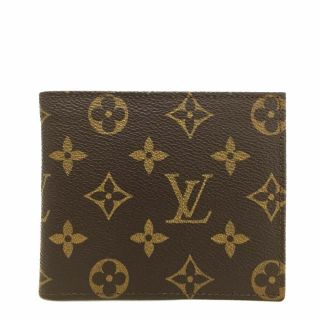 Vintage Authentic Louis Vuitton Monogram Bifold Wallet / Ebbc