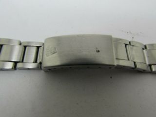 Vintage Rolex 7835 S/S Oyster Folded Band Bracelet End Links 361 19mm 2