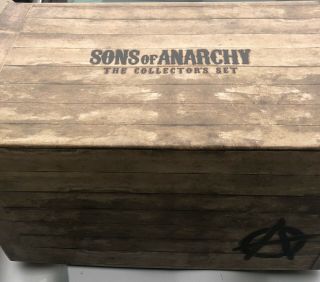 Rare Sons Of Anarchy Motorcycle Tank empty Disc Holder.  NO DISC JUST PACKAGING 4