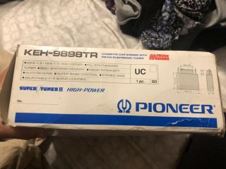 Vintage Old school Pioneer car stereo KEH 3