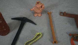 CIRCA.  1960 ' S - 70 ' S ACTION FIGURE GUNS HOLSTERS TOLLS PLAYSET ACCESSORIES ETC. 2