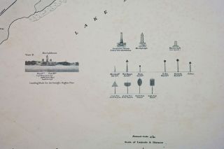 Alexandria,  the Port of - Egypt - British Admiralty Chart 243,  published in 1898 4
