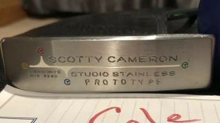 ^ Rare Scotty Cameron Ss Tour Circle T Prototype Stamped Putter ^