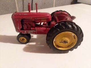 Vintage Reuhl Massey Harris 44 Tractor Farm Toys Rare Tru Scale Detailed Ruehl