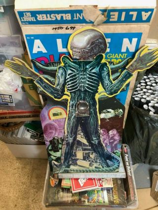1979 Alien Blaster Target Game By Hg Toys Rare Kenner Alien Aliens Toys Exib