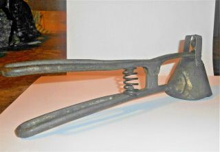 Antique Early Ice Cream Dipper Pat.  June 9,  88 One Handed Squeeze 16,  Rare Nr