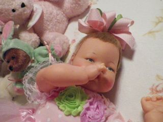 Vintage Thumbelina Baby Doll by Ideal 21 