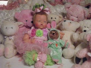 Vintage Thumbelina Baby Doll by Ideal 21 