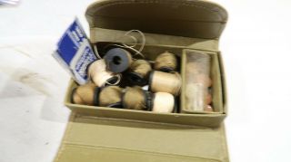 Wwii Us Army Sewing Kit Thread Button English Needles