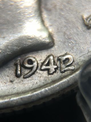 Wonderful Key PCGS XF45 1942/1 Mercury Silver Dime.  Popular,  Rare Variety 5