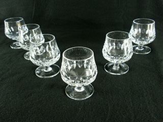 Rare Antique BACCARAT Crystal Set 24 x Brandy Martini Sherry Cocktail Goblet 7