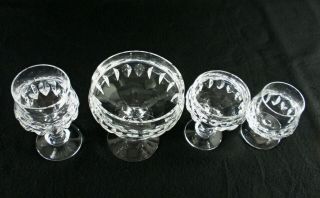 Rare Antique BACCARAT Crystal Set 24 x Brandy Martini Sherry Cocktail Goblet 9