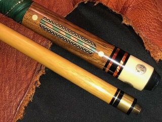Vintage Adam Pool Cue With One Maple Shaft.  Model M/a - 12