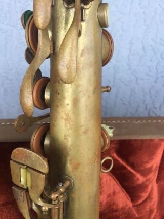 vintage Conn Pan American 60 M tenor Saxophone 10m Cousin Player 8