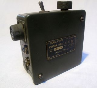WWII U.  S.  Army Signal Corps Interphone control box BC - 606 - D 2