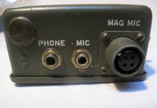 WWII U.  S.  Army Signal Corps Interphone control box BC - 606 - D 4