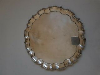 Heavy Solid Silver Platter / Plate