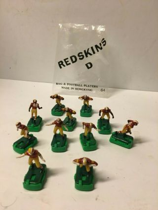 Vintage Tudor Table Top Game Washington Redskins Football Team Nfl Figures