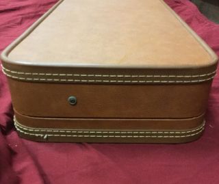 Vintage BROWNING Leather Gun Case Breakdown Takedown Hard Shell Shotgun Rifle 8