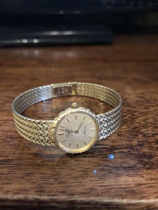 Vintage 9ct Gold Longines Presence Swiss Ladies Cocktail Dress Watch