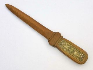 Letter Opener Made From Wood From The White House In 1950